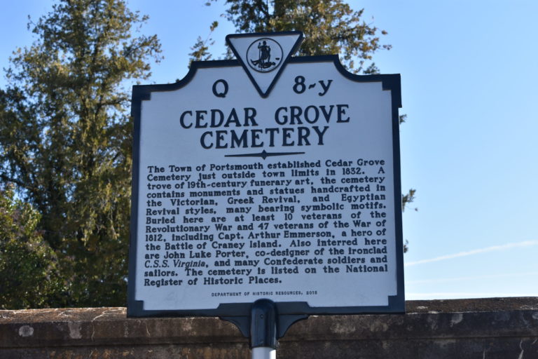 Cedar Grove Cemetery Portsmouth Tourism
