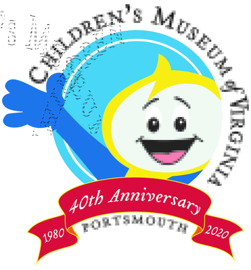 40th Anniversary Children's Museum of Virginia Logo