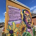 Mural featuring Dr. Martin Luther King, Jr.