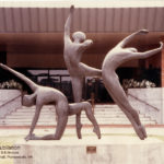 Performing arts bronze statue Jubilation