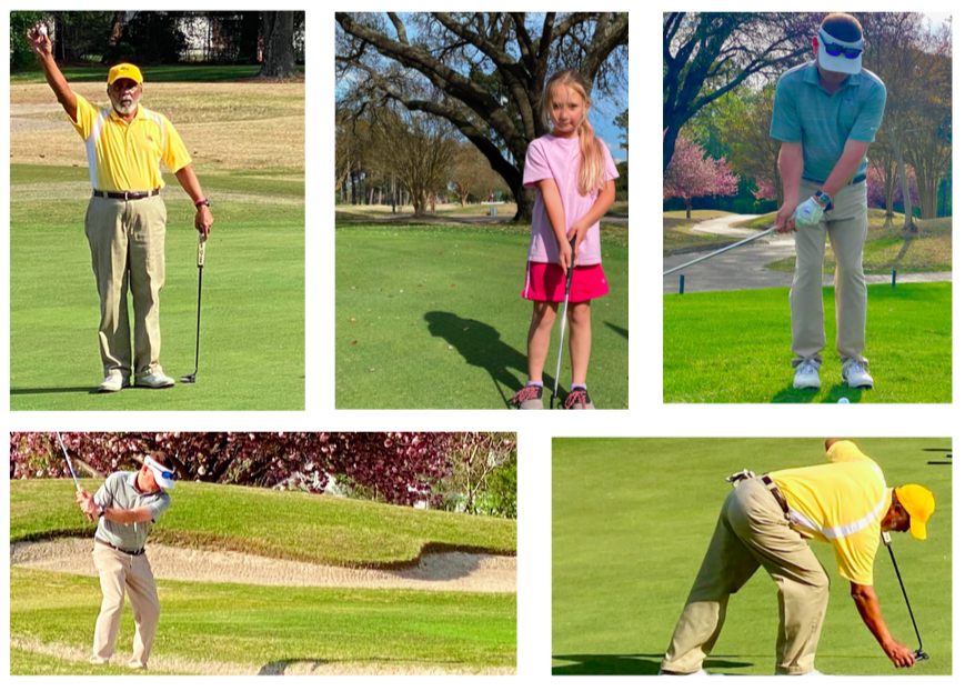 Golf Montage of images