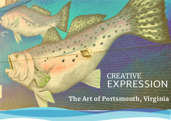Creative Expression The Art of Portsmouth Virginia - Spekled Trout Mural