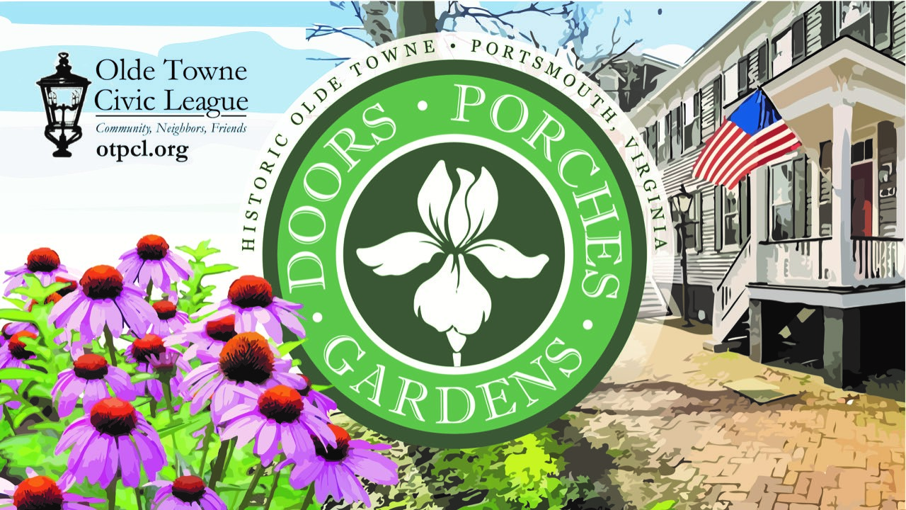 Banner for Doors Porches and Gardens of Olde Towne Portsmouth Virginia