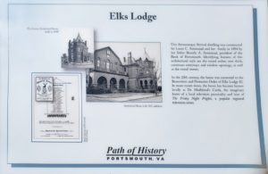 Path to History Elks Lodge Sign