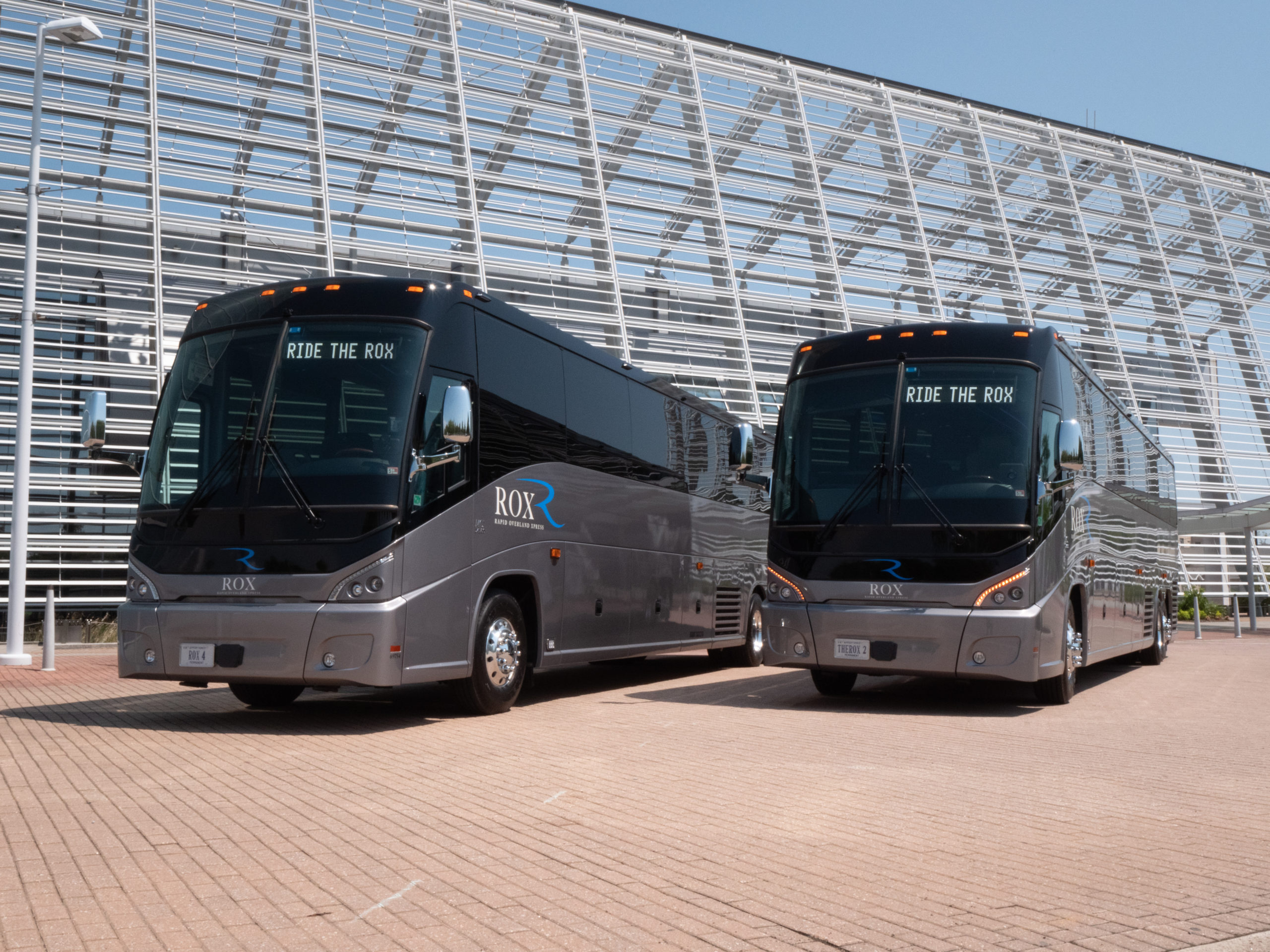 Rapid Overland Express busses